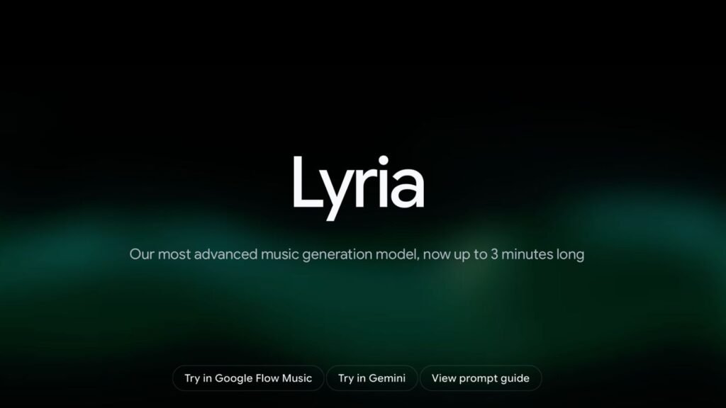 Google Lyria 3.5 AI music model
