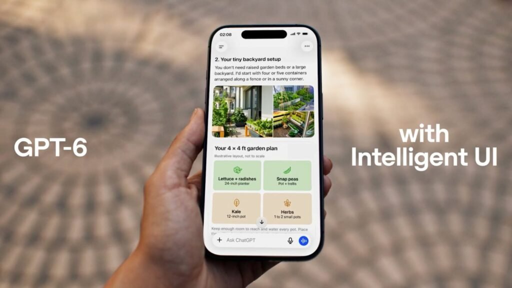 GPT-6 ו-Intelligent UI החדש של ChatGPT